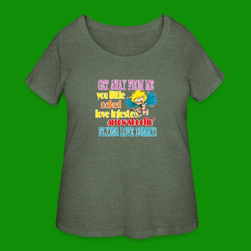 Love Dummy - Anti Valentine - Women's Curvy T-Shirt