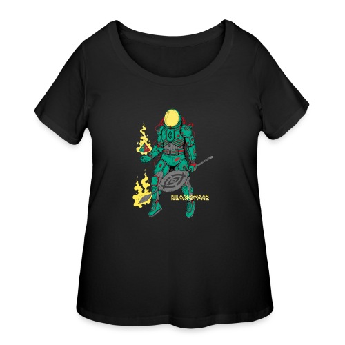 Afronaut - Women's Curvy T-Shirt