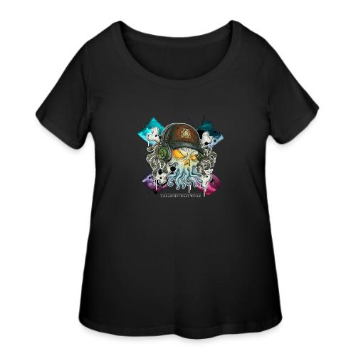 cthulhic Freakhead - Women's Curvy T-Shirt