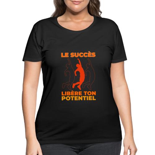Libère ton Potentiel - Women's Curvy T-Shirt