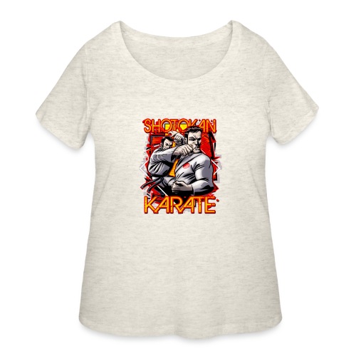 Shotokan Karate shirt - Women's Curvy T-Shirt