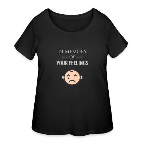 In Memory of Your Feelings - Women's Curvy T-Shirt