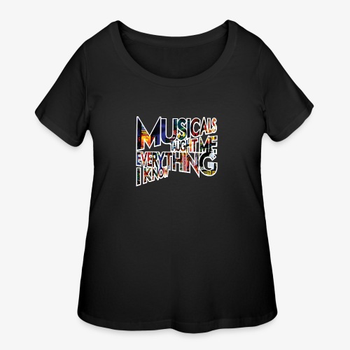 MTMEIK Broadway - Women's Curvy T-Shirt