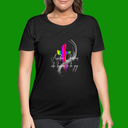Another Gay Christian - Women's Curvy T-Shirt