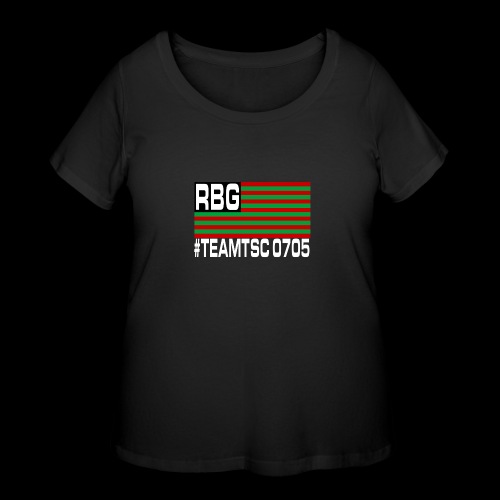 TeamTSC RBGFlag 2 - Women's Curvy T-Shirt