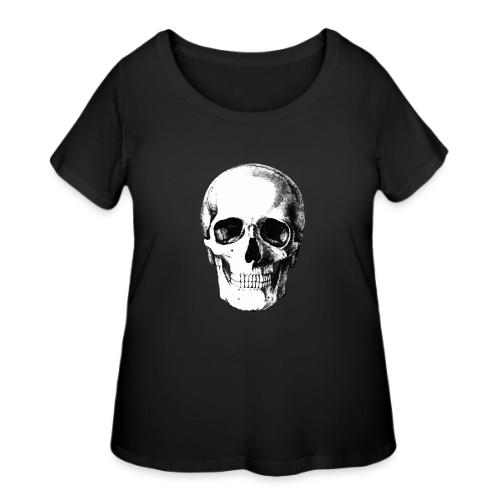 Human Skull - Women's Curvy T-Shirt