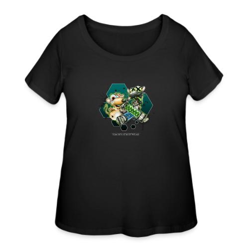 rats in love - Women's Curvy T-Shirt