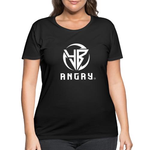 YBAngry Badge of Peace - Women's Curvy T-Shirt
