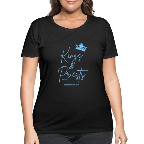 Kings and Priests T shirts - Women's Curvy T-Shirt