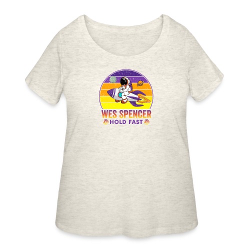 Wes Spencer - HOLD Fast - Women's Curvy T-Shirt