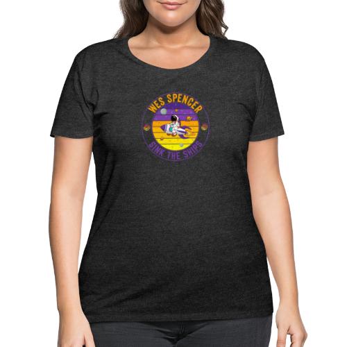 Sink the Ships | Wes Spencer Crypto - Women's Curvy T-Shirt