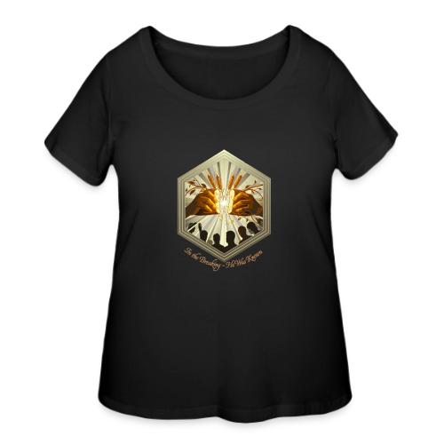Easter Eternal Bread Breaking Tee,Recognition Gift - Women's Curvy T-Shirt