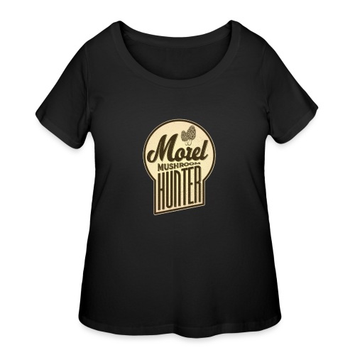 Mushroom Support - Women's Curvy T-Shirt