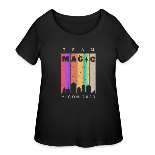 Team Magic Y Con 2023 - Women's Curvy T-Shirt