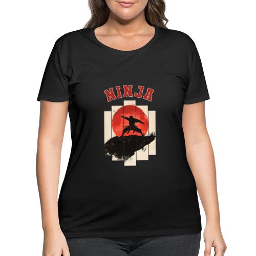 Ninja Strike Force - Women's Curvy T-Shirt