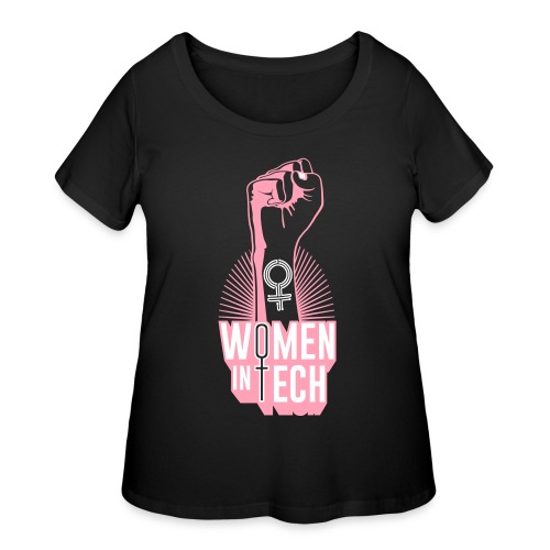 Women in Tech - Women's Curvy T-Shirt
