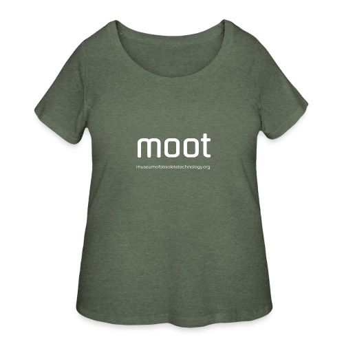 moot logo - Women's Curvy T-Shirt