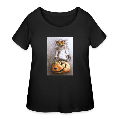 Vampire Owl - Women's Curvy T-Shirt