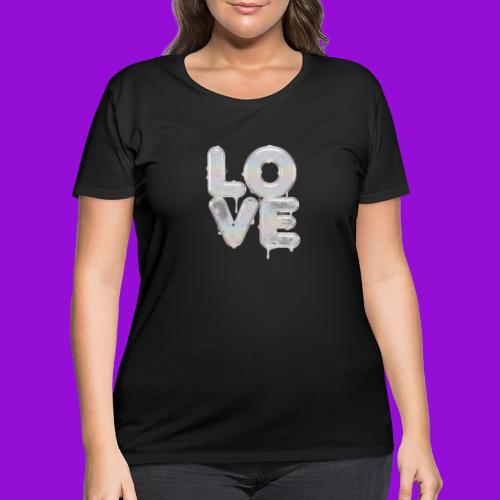 Love - Women's Curvy T-Shirt