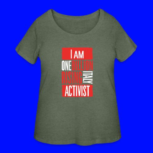 One Billion Rising Italy - Women's Curvy T-Shirt