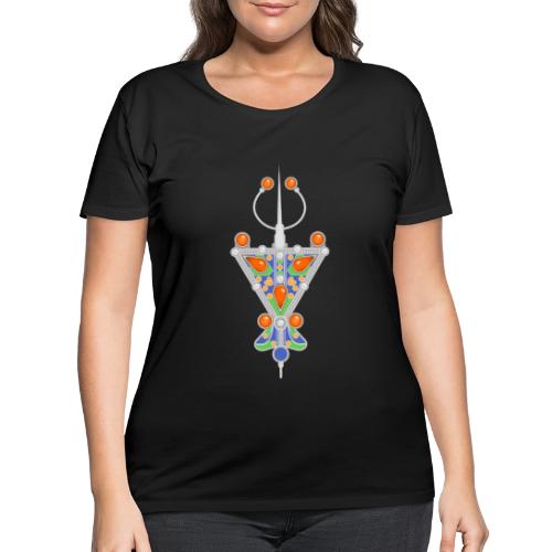 Amazigh: Tazerzit Heritage - Women's Curvy T-Shirt