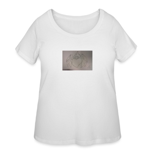 Angel - Women's Curvy T-Shirt