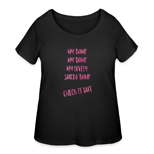 Lovely Surro Bump Maternity Shirt - Women's Curvy T-Shirt