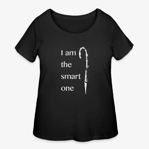 I Am The Smart One - Women's Curvy T-Shirt