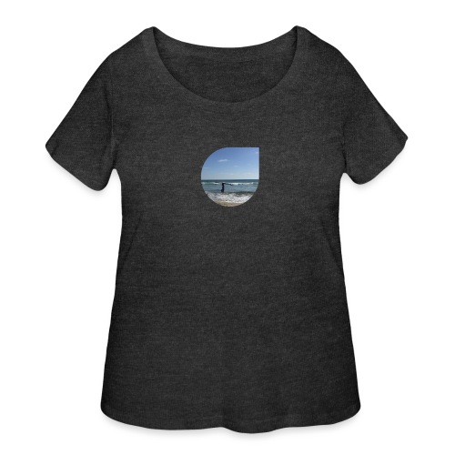 Floating sand - Women's Curvy T-Shirt