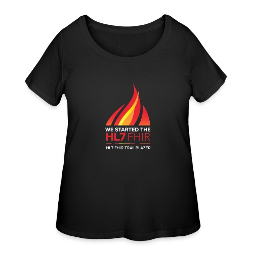 HL7 FHIR Trailblazer - Women's Curvy T-Shirt