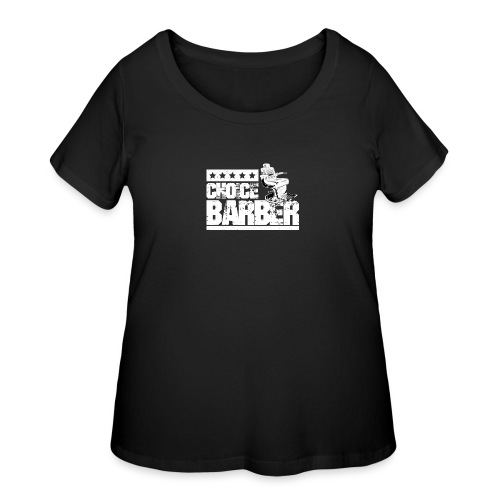 Choice Barber 5-Star Barber T-Shirt - Women's Curvy T-Shirt