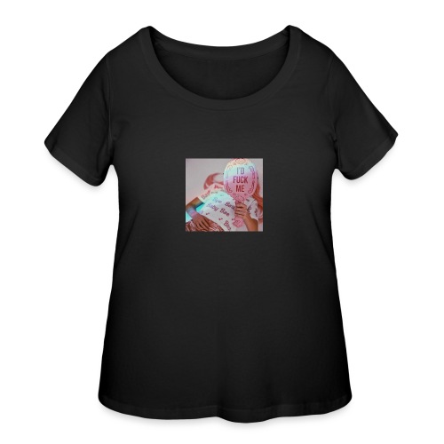 Fuckable - Women's Curvy T-Shirt