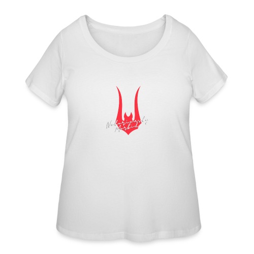Notoriously Morbid Red Bat - Women's Curvy T-Shirt