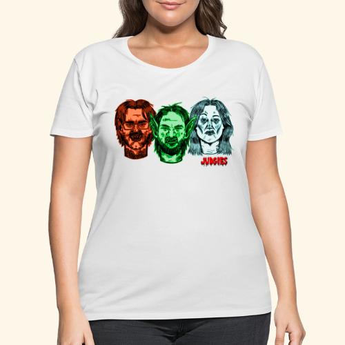 Three Ghouls - Women's Curvy T-Shirt