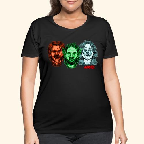 Three Ghouls - Women's Curvy T-Shirt
