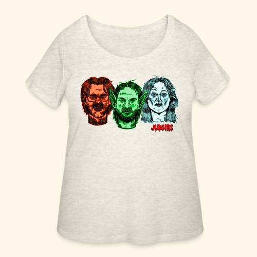 Three Ghouls - Women's Curvy T-Shirt