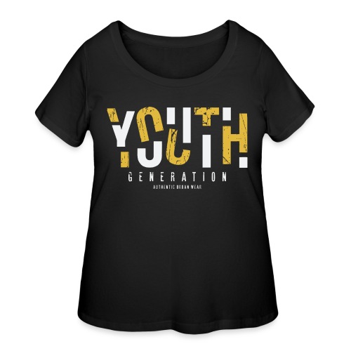 youth young generation - Women's Curvy T-Shirt