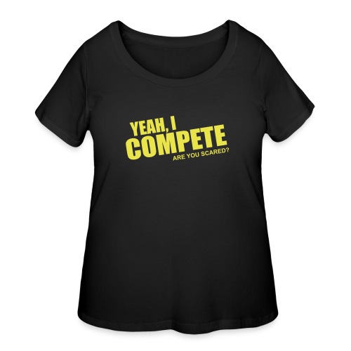 compete - Women's Curvy T-Shirt