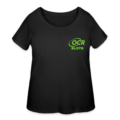 OCR Slots Americana Heart - Women's Curvy T-Shirt