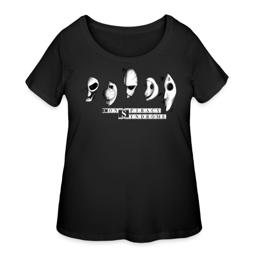 conspiracy syndrome - T-shirt grande taille pour femmes