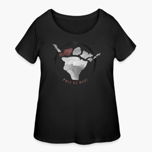 Bruised Shaka - Women's Curvy T-Shirt