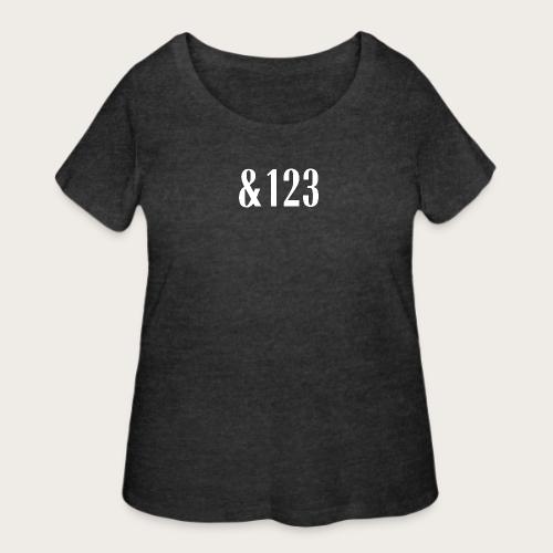 Hustle &123 - Women's Curvy T-Shirt
