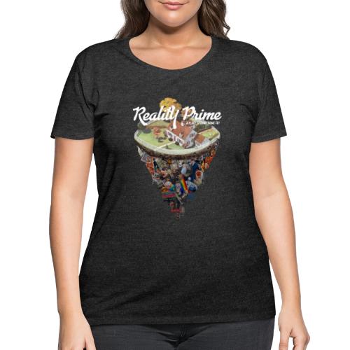 Reality Prime (On Color, Front Facing) - Women's Curvy T-Shirt