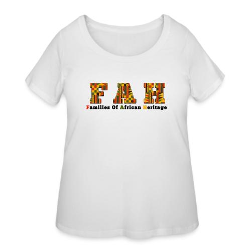 CAIS Families of African Heritage + Core Dragons - Women's Curvy T-Shirt