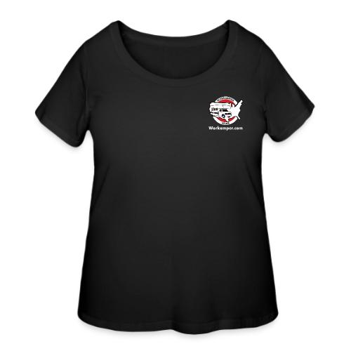 Jobs For RVers - Workamper.com - Women's Curvy T-Shirt