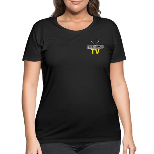 Rockefellas TV Outlined Logo Tee - Women's Curvy T-Shirt