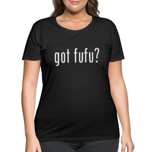 gotfufu-white - Women's Curvy T-Shirt