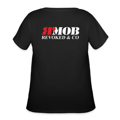 RMOB R&C (unisex lightweight terry hoodie) - Women's Curvy T-Shirt