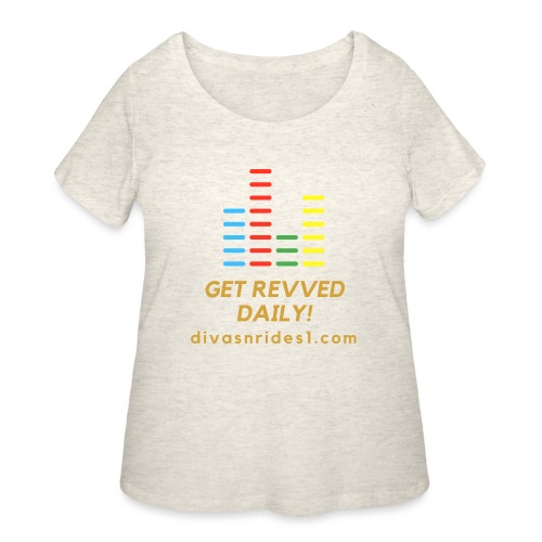 RevvedWithDNR01 - Women's Curvy T-Shirt