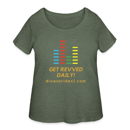 RevvedWithDNR01 - Women's Curvy T-Shirt